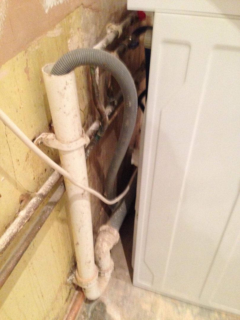 Washing machine sticks out more than 600mm (worktop depth) www